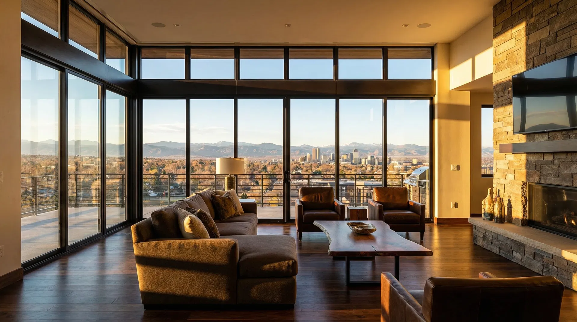 Floor-to-Ceiling Windows — Denver Home